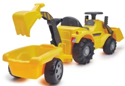 Ride-on rendegraver m/trailer