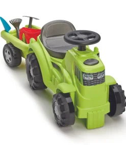 Ride-on traktor m/trailer