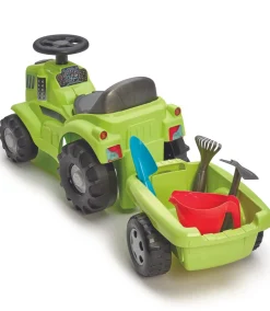 Ride-on traktor m/trailer