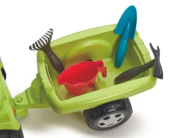 Ride-on traktor m/trailer