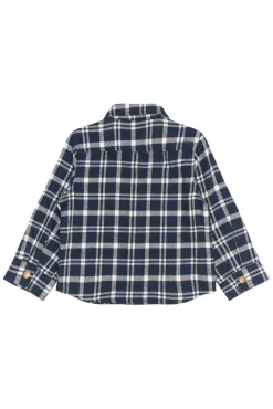 Riggs Flannel Skjorte - NAVYBLAZER
