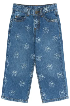 Ripley Wide Jeans - BLUE DENIM