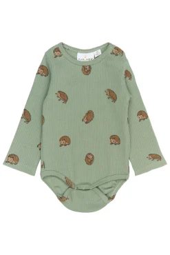 River Rib Body Langærmet - LILY PAD