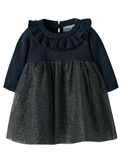 Rolia Strikket Kjole - Navy Blazer