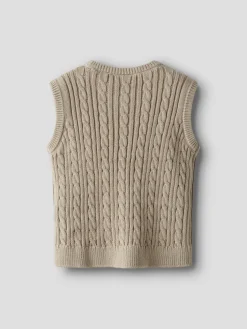 Roman Strikket Vest - Island Fossil