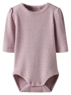 Rosally Langærmet Body - Keepsake Lilac
