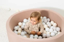 Rundt Boldbassin med 200 bolde- Cafe Latte