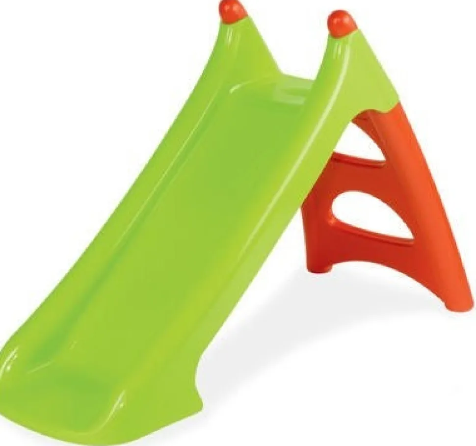 Rutsjebane 90cm rød/grøn