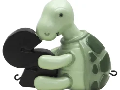 S bogstav med skildpadde til navnetog