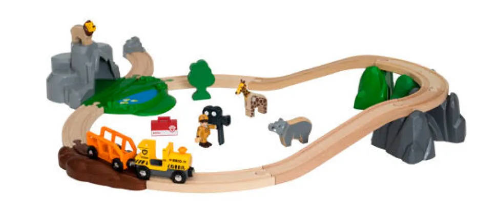 Safarieventyrsæt, togbane - FSC®