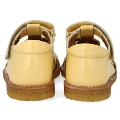 Sandal med blomster og velcro - 2706