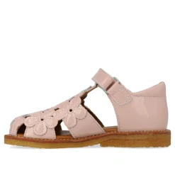 Sandal med blomster og velcro - Rosebud