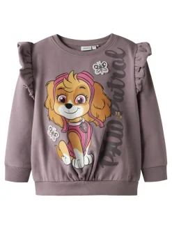 Sanna Paw Sweatshirt - Toadstool