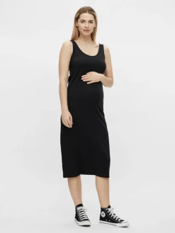 Sannie midi kjole 2-pak - BLACK