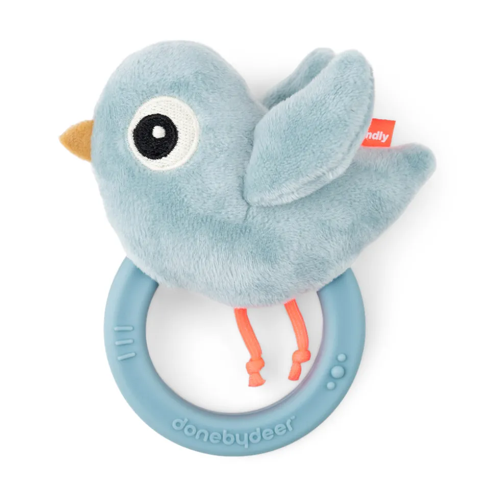 Sanserangle m/bidering Birdee - Blå