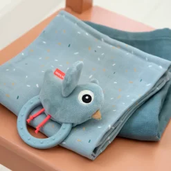 Sanserangle m/bidering Birdee - Blå