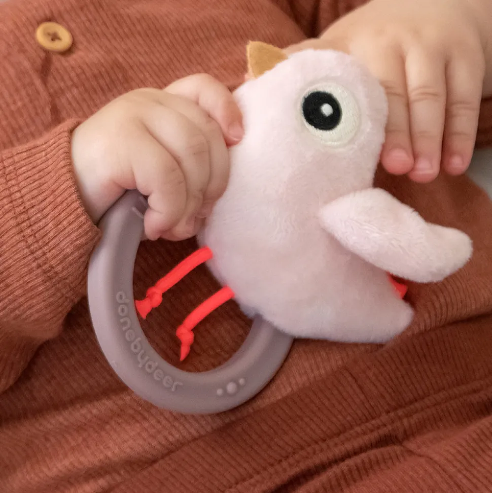 Sanserangle m/bidering Birdee - Blå