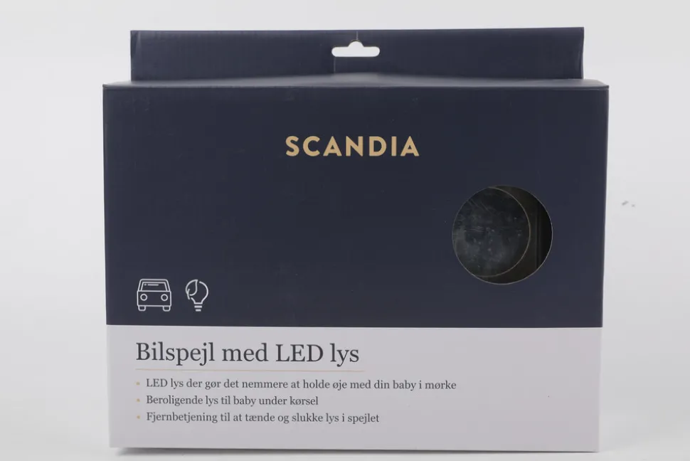 Scandia LED bilspejl