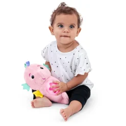 Sea Dreams Seahorse-Beroligende Bamse med Lyd Pink