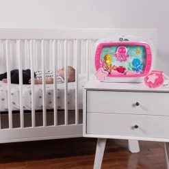 Sea Dreams Soother Aktivitetsophæng med lyd - Pink