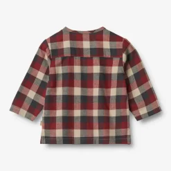 Shelby Skjorte - Red Blue Check