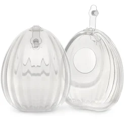 Shell Silikone Brystpumpe 120ml - 2-pak