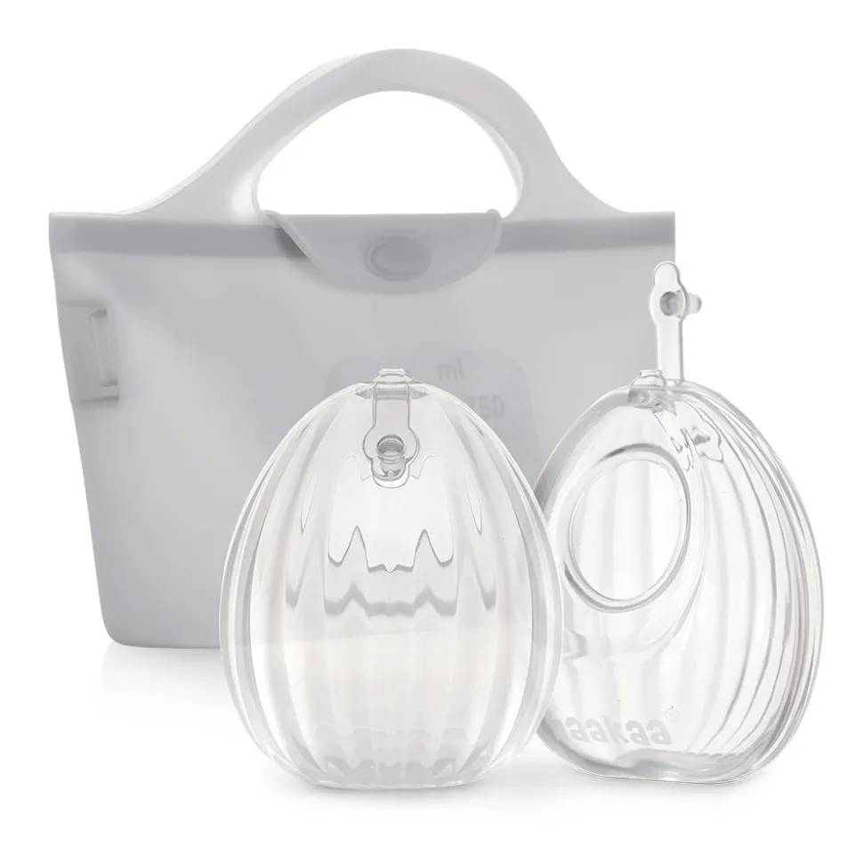 Shell Silikone Brystpumpe 75ml - 2-pak