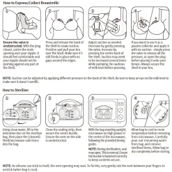 Shell Silikone Brystpumpe 75ml - 2-pak