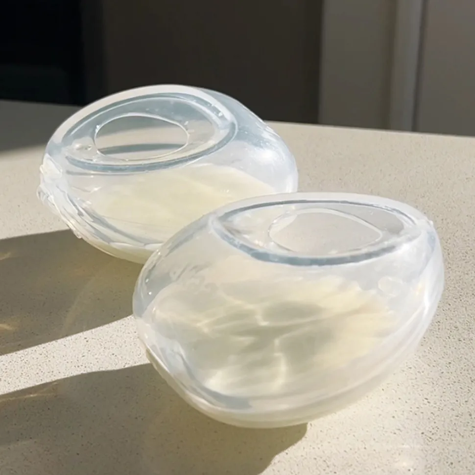 Shell Silikone Brystpumpe 75ml - 2-pak