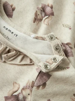 Shelly Langærmet Body - Peyote melange