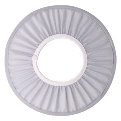 Shower cap med blød elastik - grå