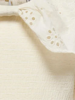 Sia Pella langærmet top - BIRCH