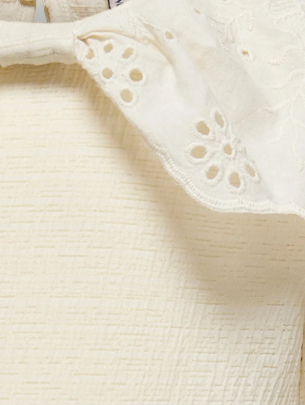 Sia Pella langærmet top - BIRCH