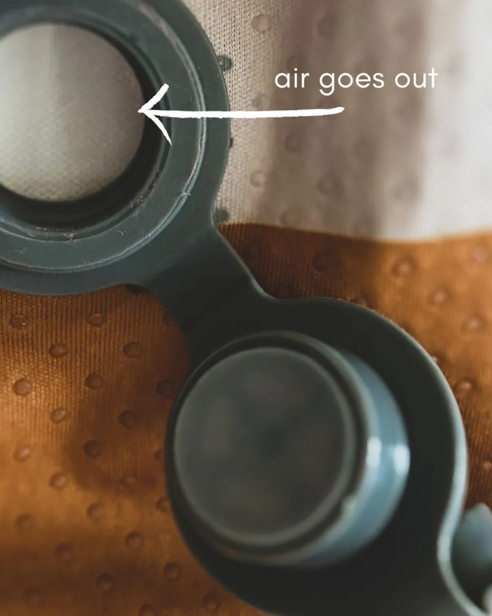 Siddepude - hav støvet blå