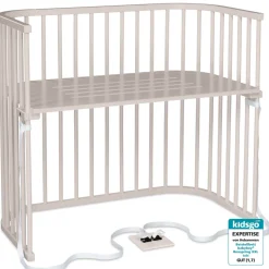 Side by side seng, Boxspring XXL - beige