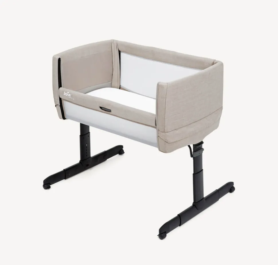 Side by side seng, foldbar, Roomie go, beige