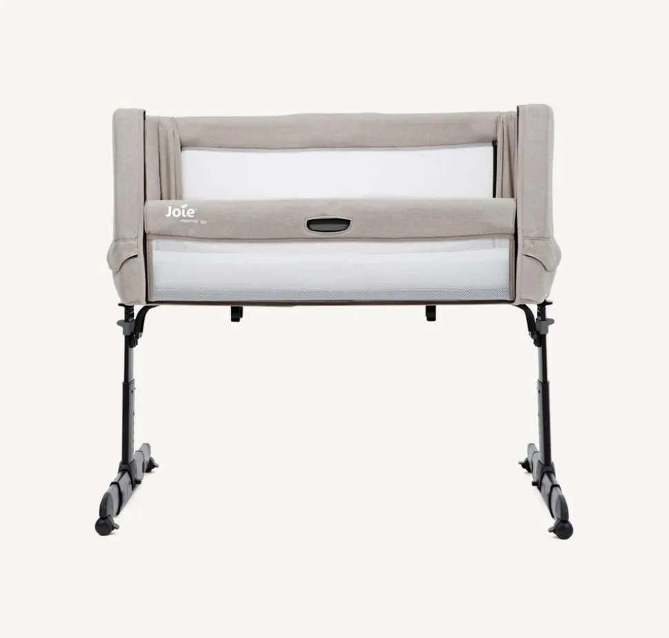 Side by side seng, foldbar, Roomie go, beige