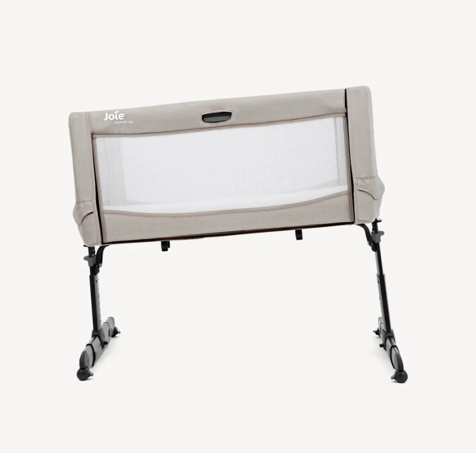 Side by side seng, foldbar, Roomie go, beige