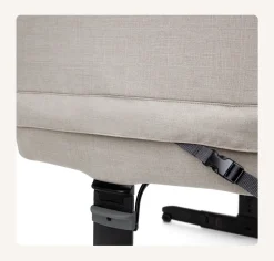 Side by side seng, foldbar, Roomie go, beige