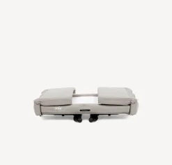 Side by side seng, foldbar, Roomie go, beige