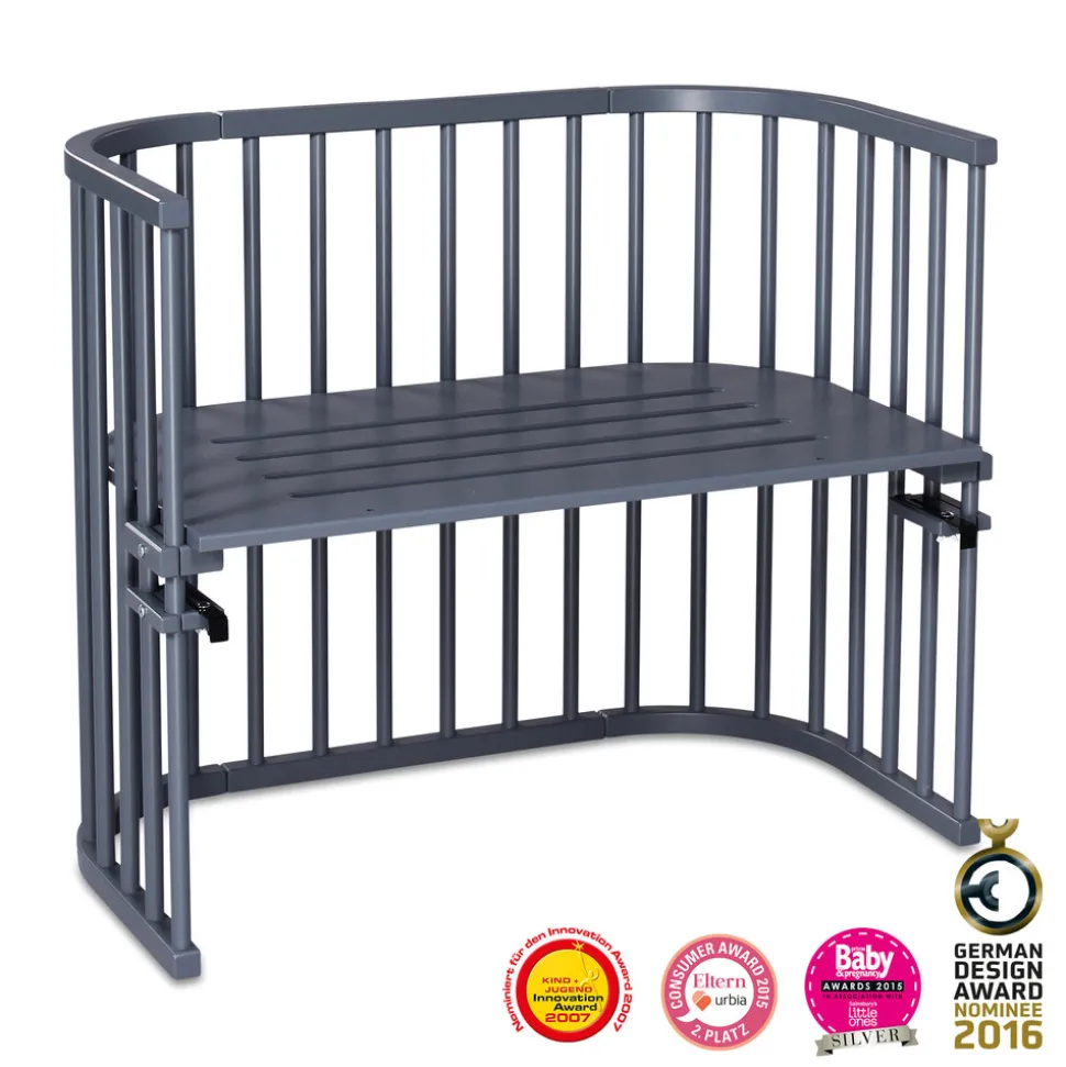 Side by side seng Maxi - Grå