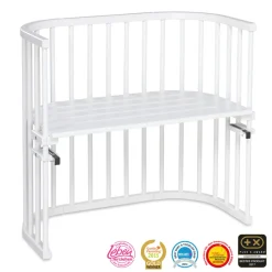 Side by side seng, original - hvid