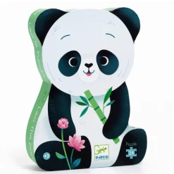 Silhuetpuslespil, Panda - 24 brikker