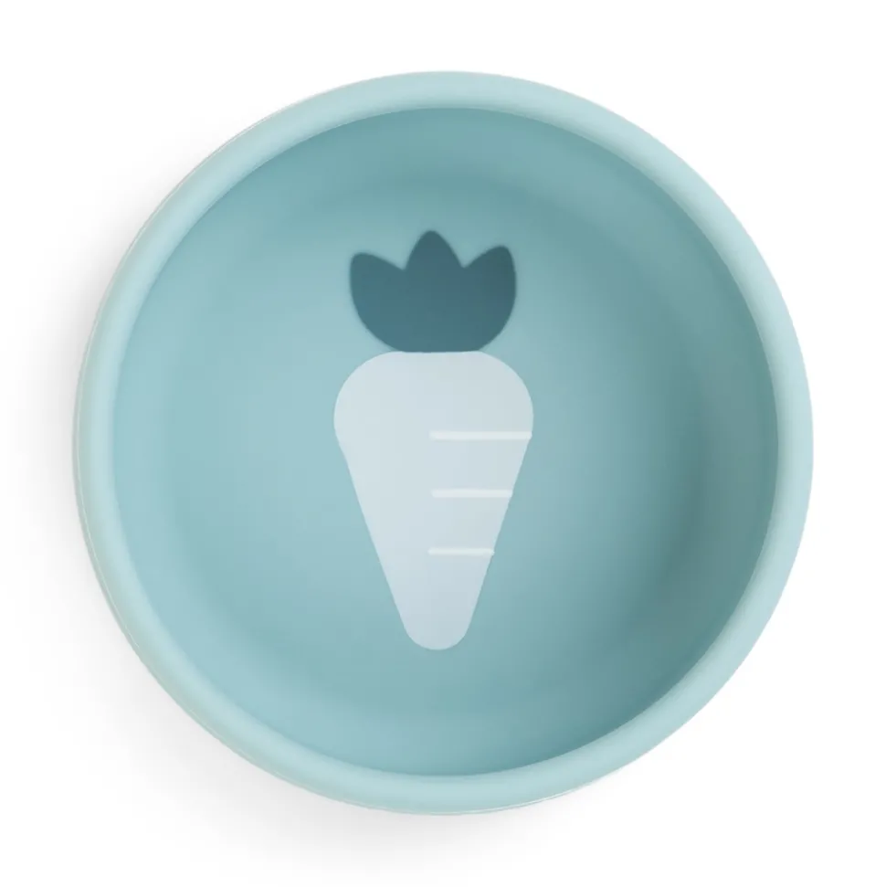 Silikone første spisesæt - Blå