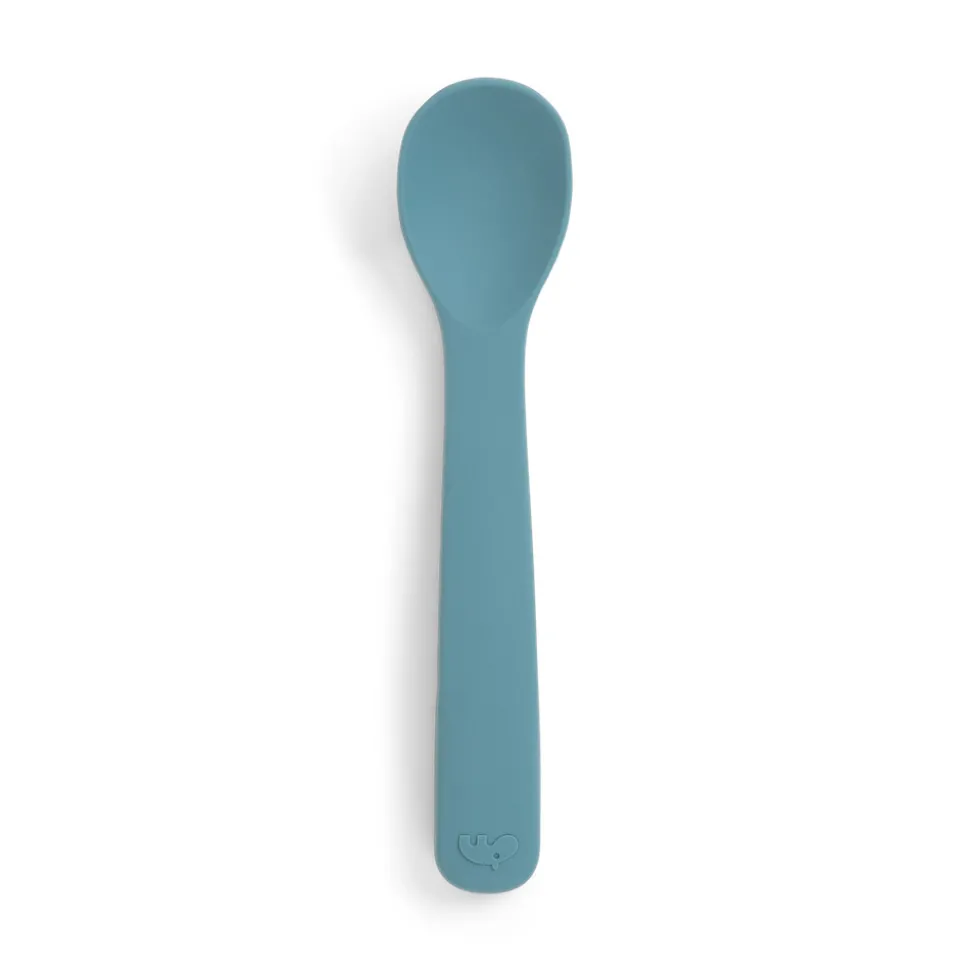 Silikone første spisesæt - Blå