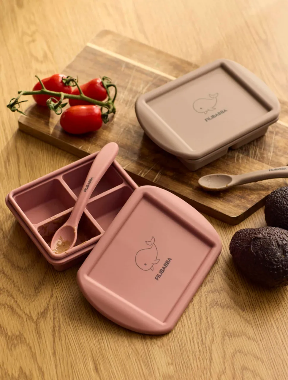 Silikone skeer 3-pak - Rose Mix