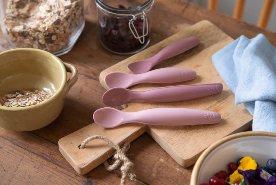 Silikone skesæt, lang - blossom pink