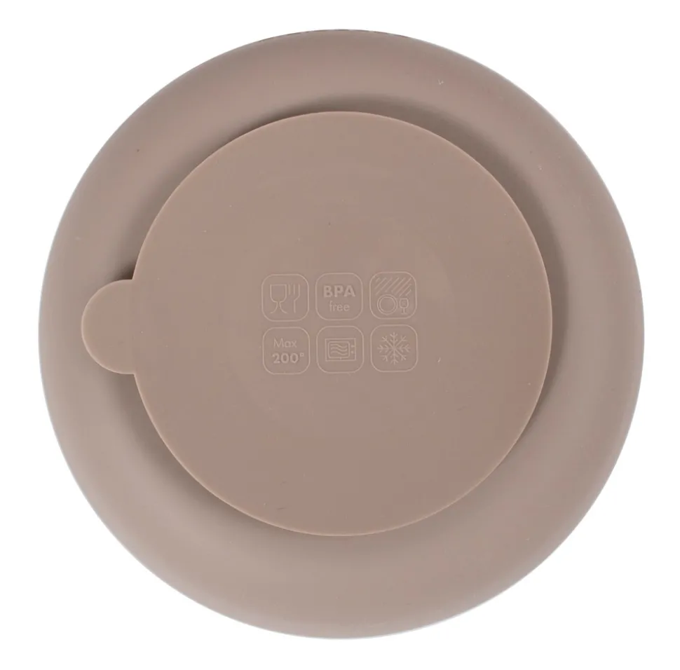 Silikone skål 2-pak - Warm Grey