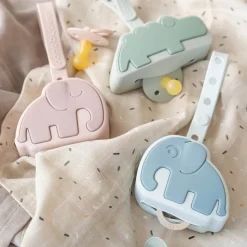 Silikone sutteholder Croco Grøn