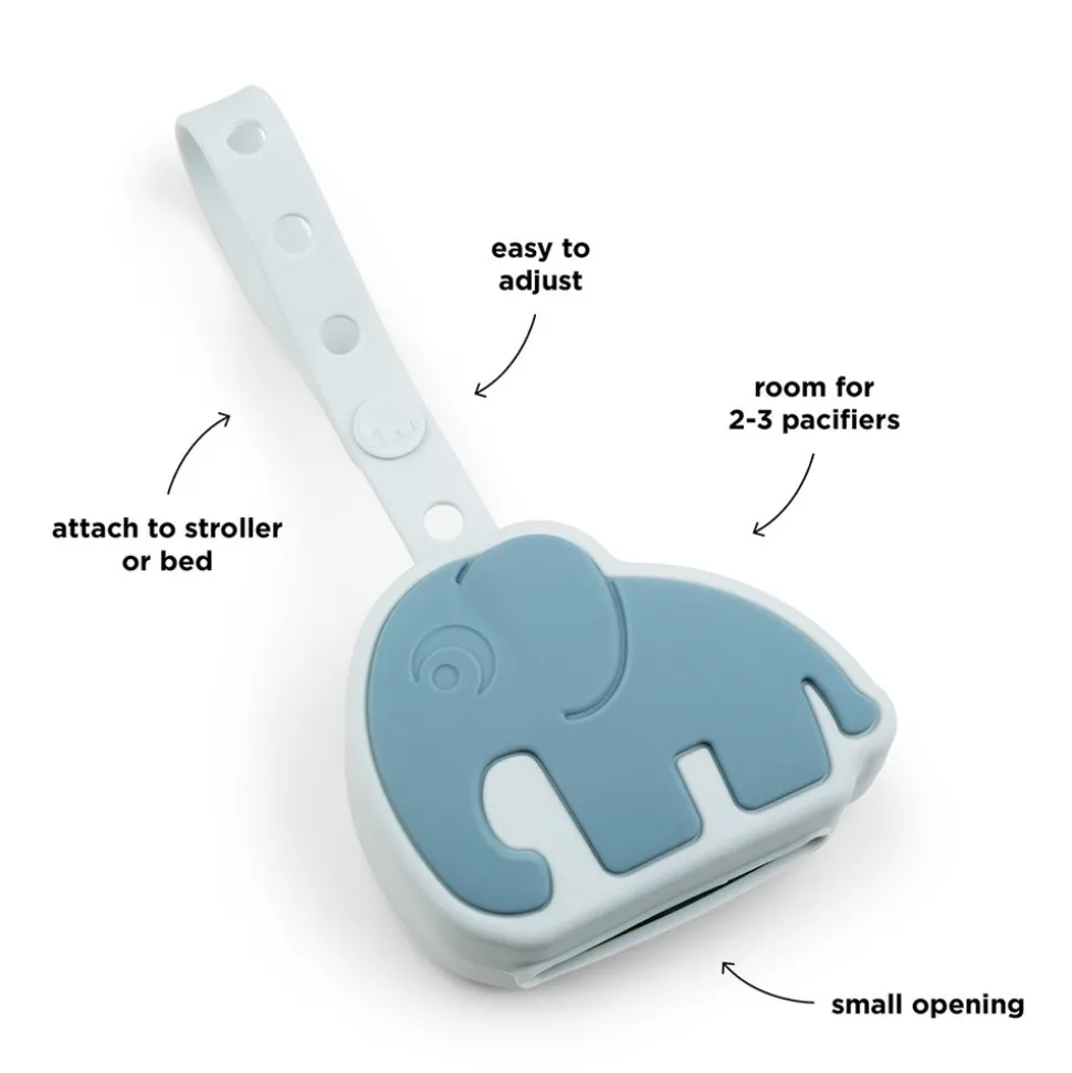 Silikone sutteholder Elphee Blå